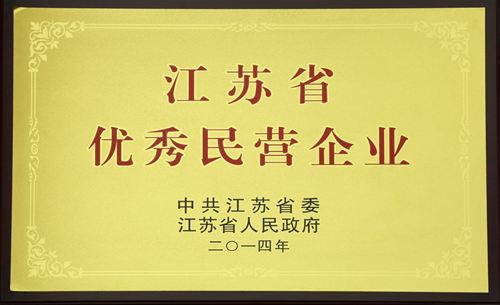 江蘇省優秀民(mín)營企業